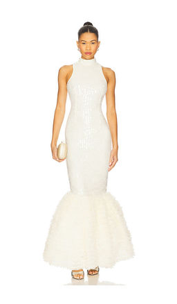 ROTATE - Sequin Maxi Dress