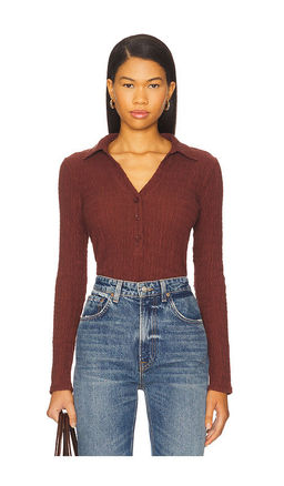 Sanctuary - Long Sleeve Textured Top
