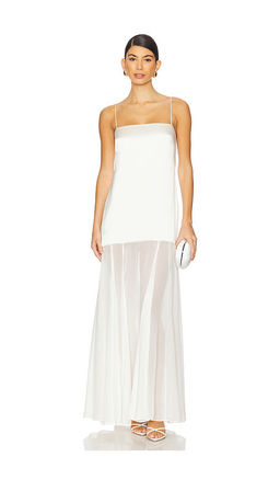 Shona Joy - Moraya Dropped Waist Maxi Dress