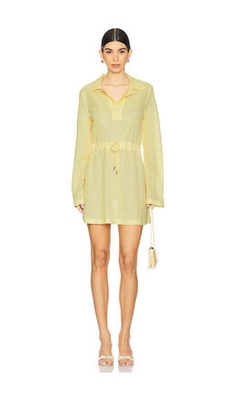 SIMKHAI - Tammie Long Sleeve Mini Dress