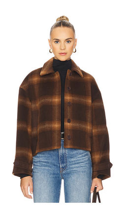 SIMKHAI - Colby Plaid Jacket