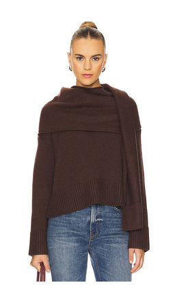 SIMKHAI - Elson Scarf Sweater