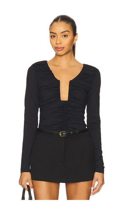 Susana Monaco - Square Wire Gathered V Top