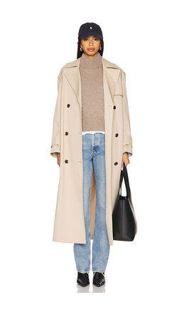 Theory - Oversized Double Button Trench