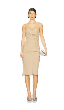 THE ATTICO - Sleeveless Midi Dress
