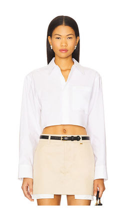 WE11DONE - Cropped Shirt