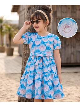 Mark & Mia - Blue Floral One Piece Dress