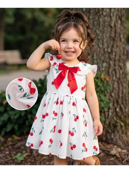 Mark & Mia - White Floral One Piece Dress