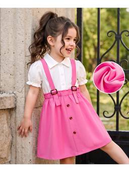 Mark & Mia - Pink Solid One Piece Dress
