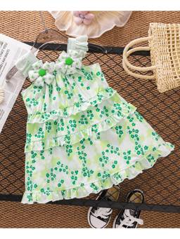 Mark & Mia - Green Floral One Piece Dress