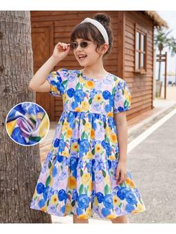 Mark & Mia - Blue Floral One Piece Dress
