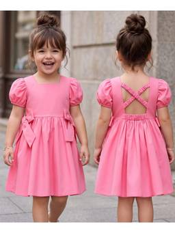 Mark & Mia - Pink Solid One Piece Dress