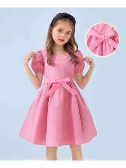 Mark & Mia - Pink Solid One Piece Dress