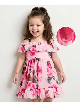 Mark & Mia - Pink Floral One Piece Dress