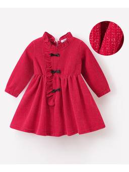 Mark & Mia - Red Solid One Piece Dress