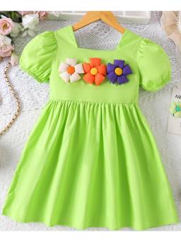 Mark & Mia - Green Floral One Piece Dress