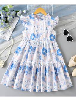 Mark & Mia - Blue Floral One Piece Dress
