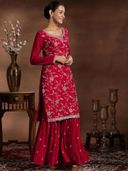 Red color option, Sold out, Currently selected