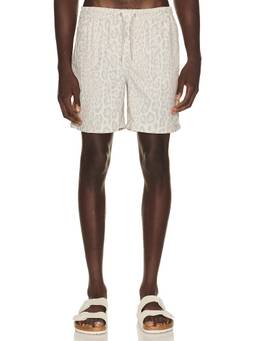 ALLSAINTS - Santa Cruz Men's Drawstring Swim Shorts Off White