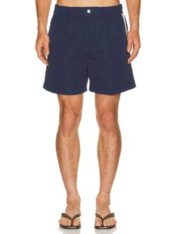 CHE - Recycled Polyester Men's Tailored Swim Shorts Navy Blue