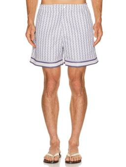 CHE - Border Men's Recycled Polyester Swim Shorts Blue