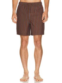 Rails - Drawstring Men Mesh Lined 3-Pocket Swimwear Brown