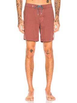 Rhythm - Panel Men's Stretch Polyester Swim Trunks Black