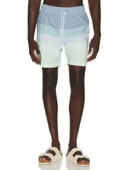 Trunks Surf & Swim Co. - 6.5 Men's Stretch Mesh-Lined Swim Shorts Blue