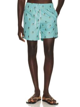 Trunks Surf & Swim Co. - Swim Short Men's Drawstring Mesh Lined Swimwear Aqua