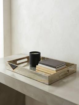 The Home Co - Multi-Color Abstract Tray