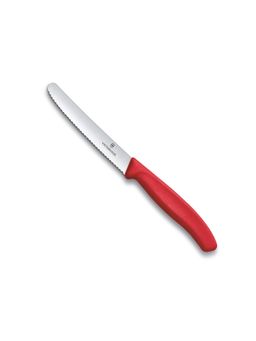 Victorinox - Swiss Classic Tomato & Table Knife Wavy Red