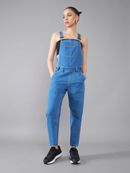 DOLCE CRUDO - Blue Denim Dungaree