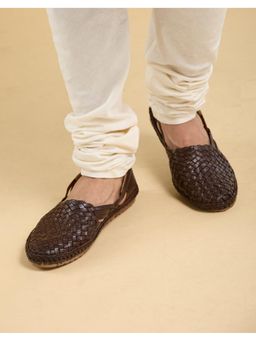 Fabindia - Brown Leather Loafers