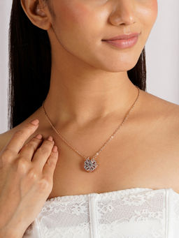 Joker and Witch - Joker & Witch Roxanne Two In One Rose Gold Necklace