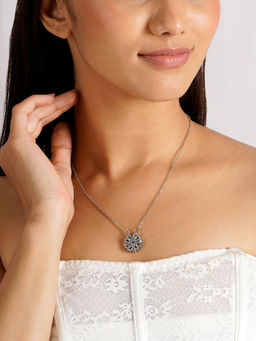 Joker and Witch - Joker & Witch Roxanne Two In One Silver Necklace