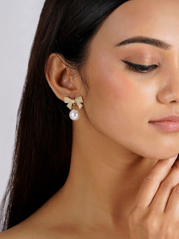 Joker and Witch - Joker & Witch Bougie Bow Earrings