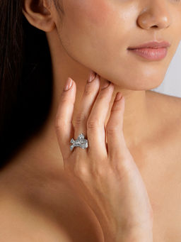 Joker and Witch - Joker & Witch Ester Bow Style Ring