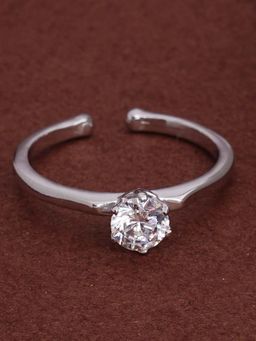 Palmonas - 925 Sterling Silver Solitaire Beauty 925 Silver Ring