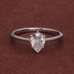 Palmonas - 925 Sterling Silver Peardrop 925 Silver Ring