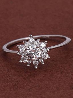 Palmonas - 925 Sterling Silver Blooming 925 Silver Romance Ring