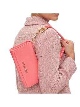 Love Moschino - Coral Logo Handbag