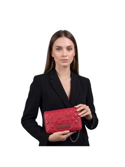 Love Moschino - Pink Quilted Crossbody Sling Bag