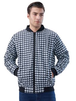 Park Avenue - Black Polyester Solid Jacket