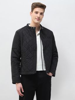 U.S. Polo Assn. Denim Co. - Black Polyester Solid Jacket