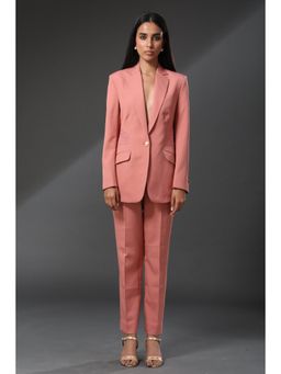 Zeefaa - Burnt Coral Trousers