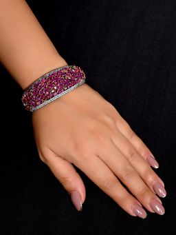 AG'S - Akuti Magenta Victorian Bracelet