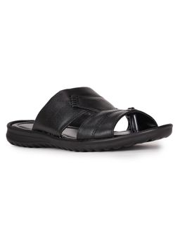 Bata - Solid Black Sandals