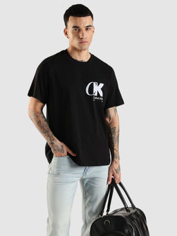 Calvin Klein - Men Black Printed T-Shirt