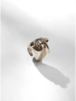 Outhouse - The Gavi Cigar Ring In Silver Finish