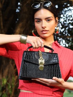 Kazo - Buckle Detailed Satchel Bag